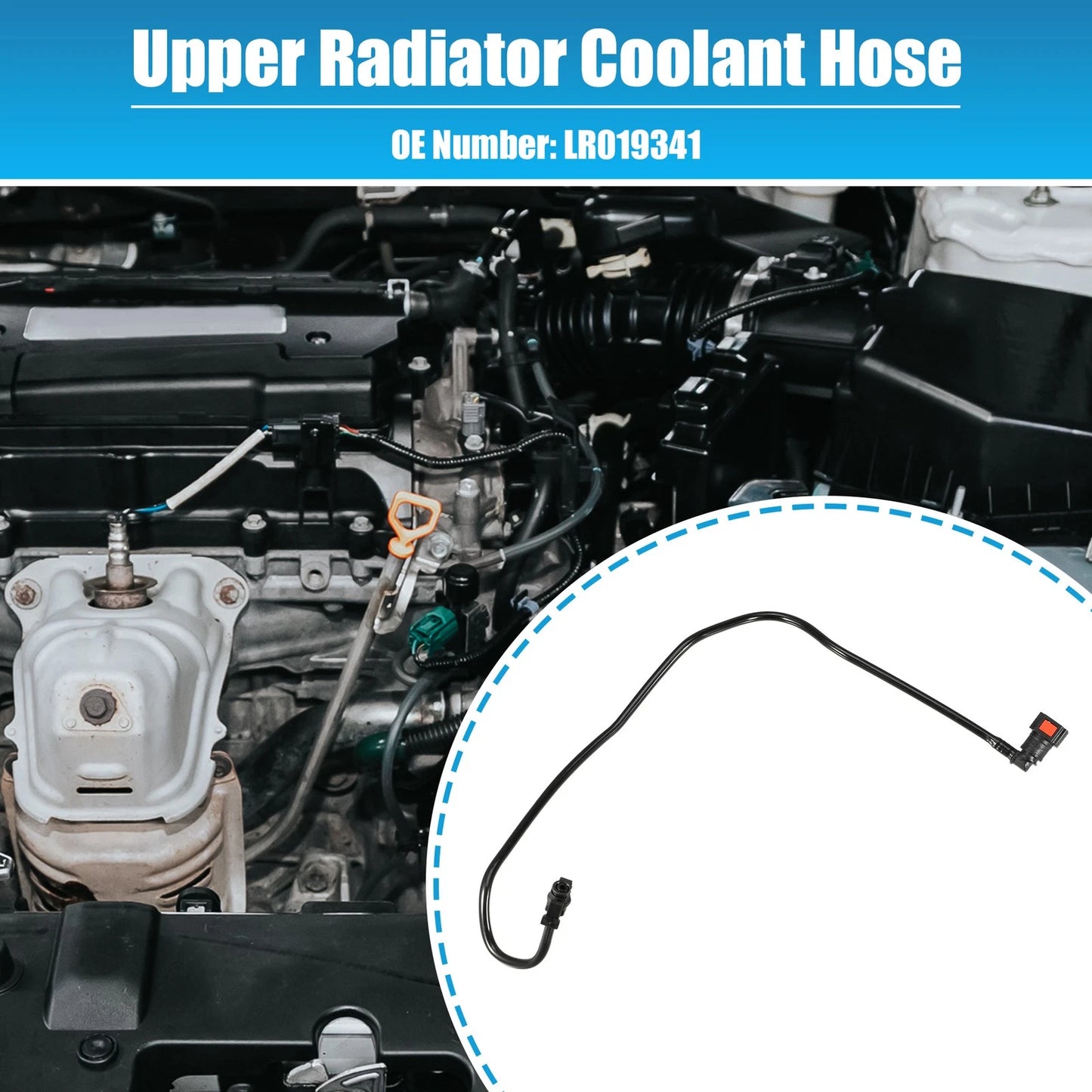 Upper Radiator Coolant Hose for Land Rover LR2 (2008-2011)