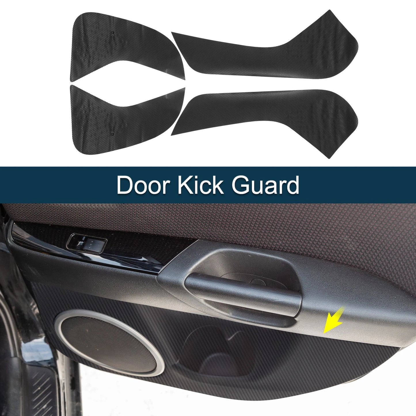 Door Kick Guard Set for Mazda CX-4 (2016-2021)