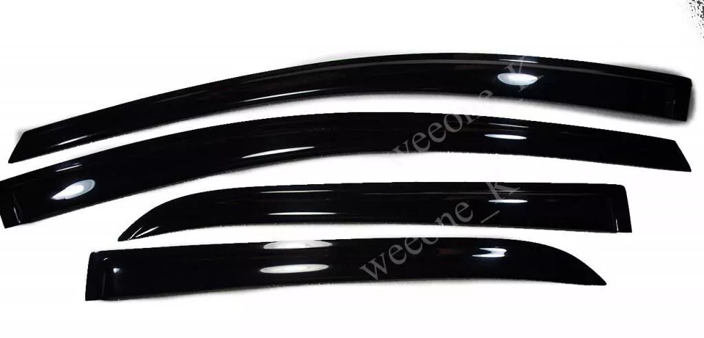 Window Visor Monsoons for Mazda 2 Demio Hatchback 5 Door (2007-2014)
