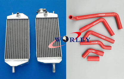 Aluminum Radiator & Hose for Gas Gas MX/SM/EC 125/200/250/300 (2007-2013)