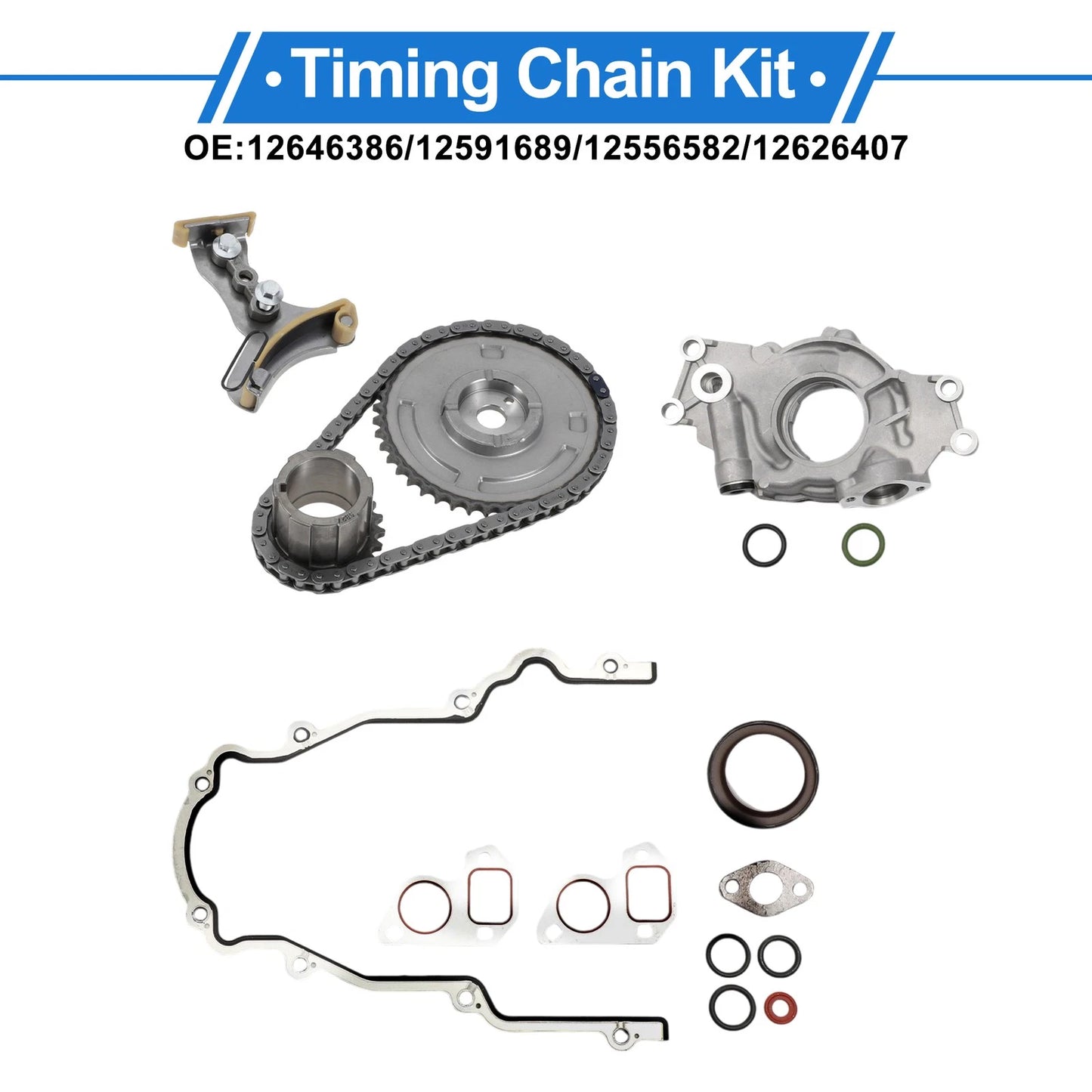 Timing Chain Kit for Chevrolet Silverado Corvette Impala