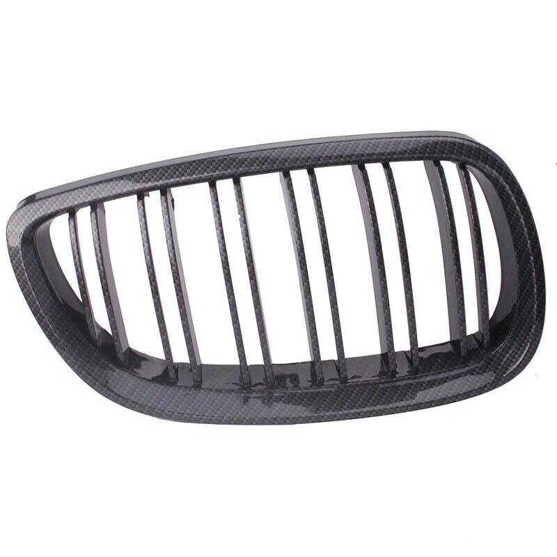 Carbon Fiber Dual Slat Kidney Grills for BMW E92 E93 M3 328i 335i Coupe (07-10)
