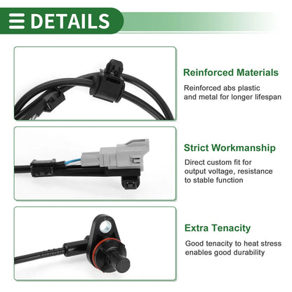ABS Wheel Speed Sensor Rear Left for Toyota Hilux SW4 (2005–2015)