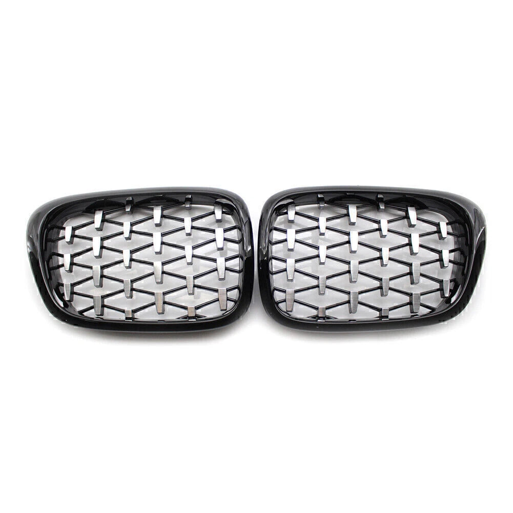 Honeycombe Mesh Front Bumper Grille for BMW E39 5-Series (1999-2003)