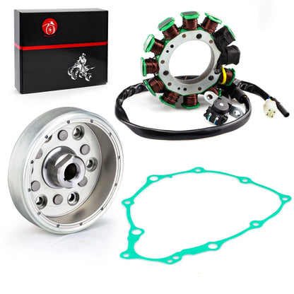 Magneto Flywheel & Stator w/Gasket for Honda TRX400EX/TRX400X 99-14