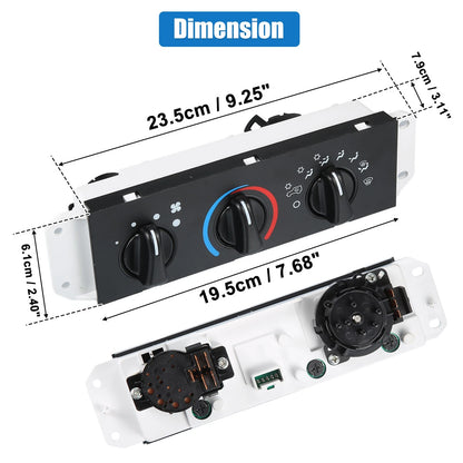 A/C Heater Climate Control Switch for Jeep Wrangler TJ (2005-2006)