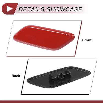 Front Left Washer Nozzle Cover for Honda CR-V 2009-2011 Red
