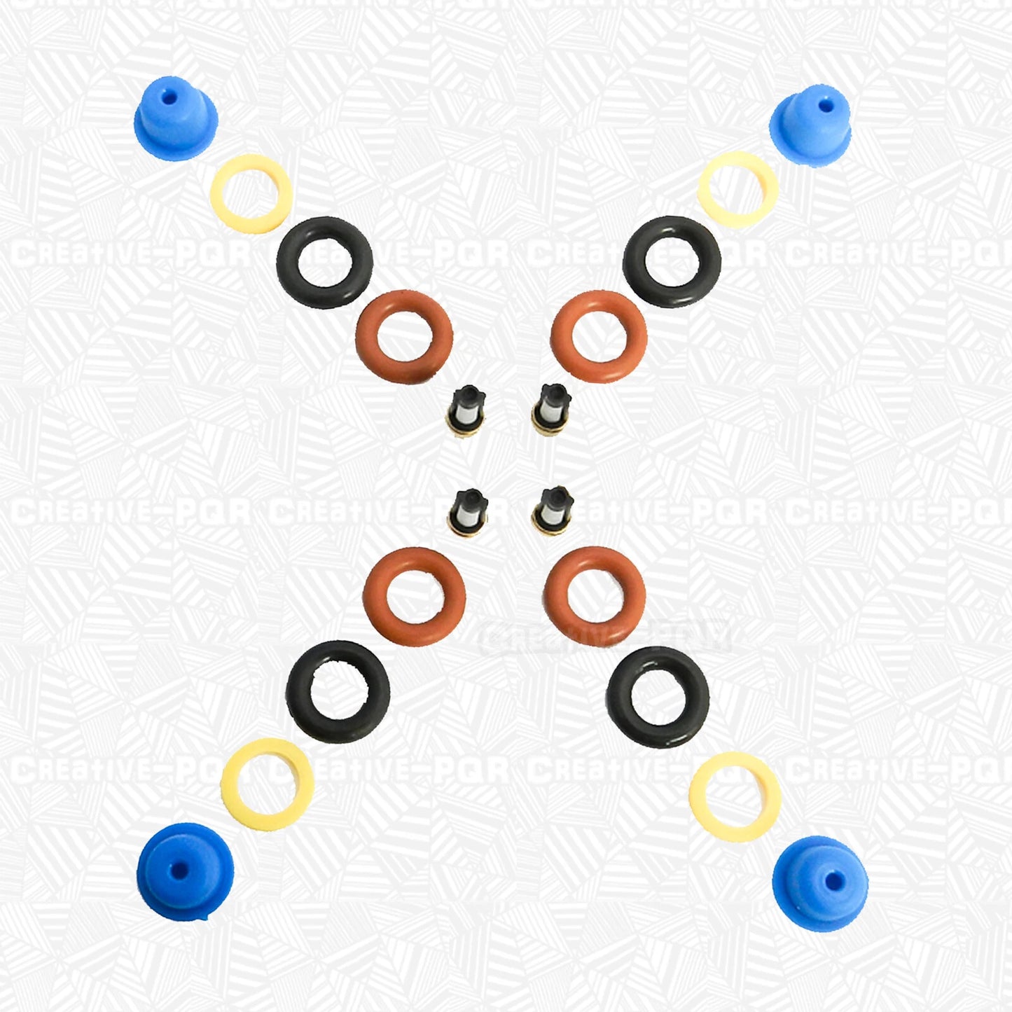 Fuel Injector Service Kit for Hyundai Excel G4EK 1.5L (1994-2000)
