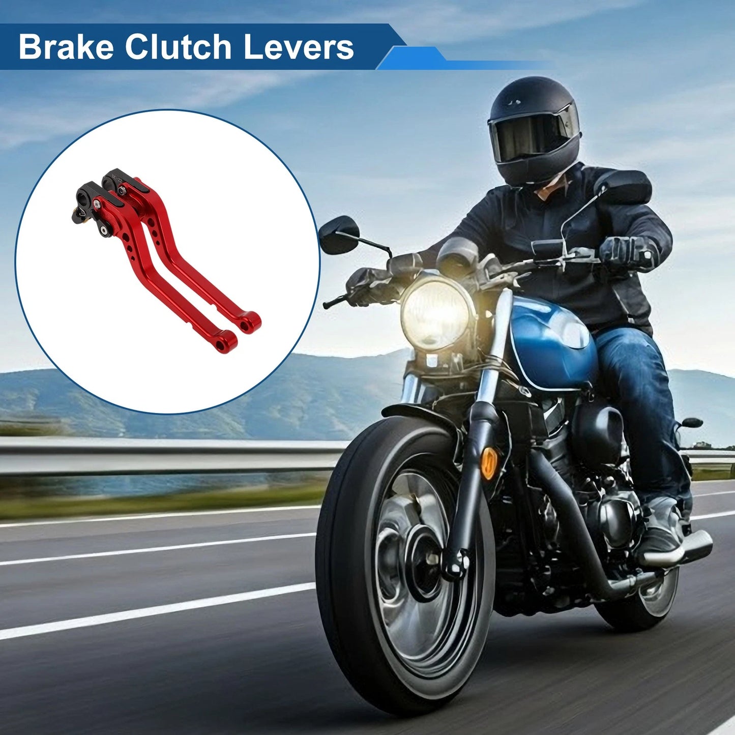 Long Brake Clutch Levers for Ducati MONSTER S2R 800 (2005-2007)