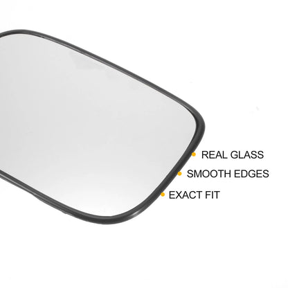 Left Side Heated White Mirror Glass for Honda Civic (2001-2005)