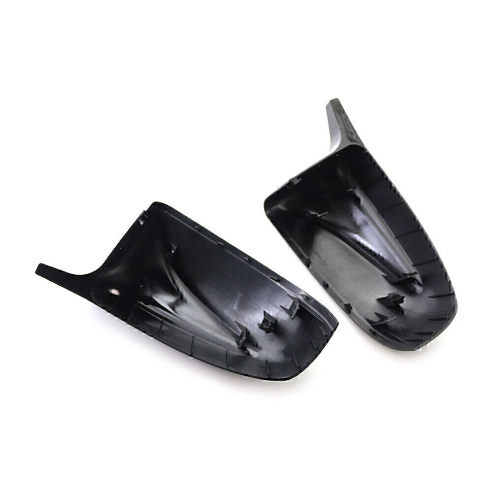 ABS Black Rear View Mirror Cover Trim for BMW X5 X6 (2007-2013)