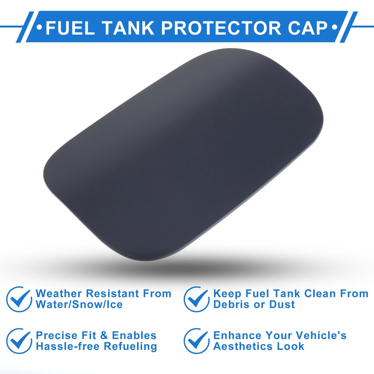 Fuel Tank Door Cap for Mercedes-Benz W222 Gas Tank Flap (2014-2020)