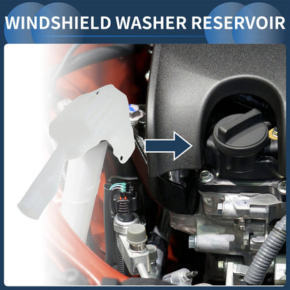 Windshield Washer Reservoir for Mercedes Benz (A9068690220) 1 x White
