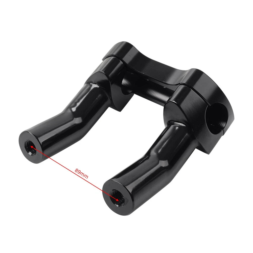 4" Pullback Handlebar Riser Top Clamp for Harley Dyna Softail Fat Boy