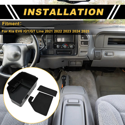 Center Console Organizer Tray for Kia EV6/GT/GT Line (2021-2025)