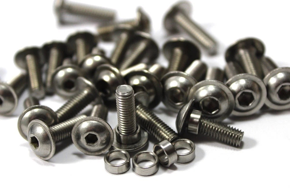 Stainless Trim Bolt & Collar Set Allen Flange for BMW S1000RR (2015–2019)