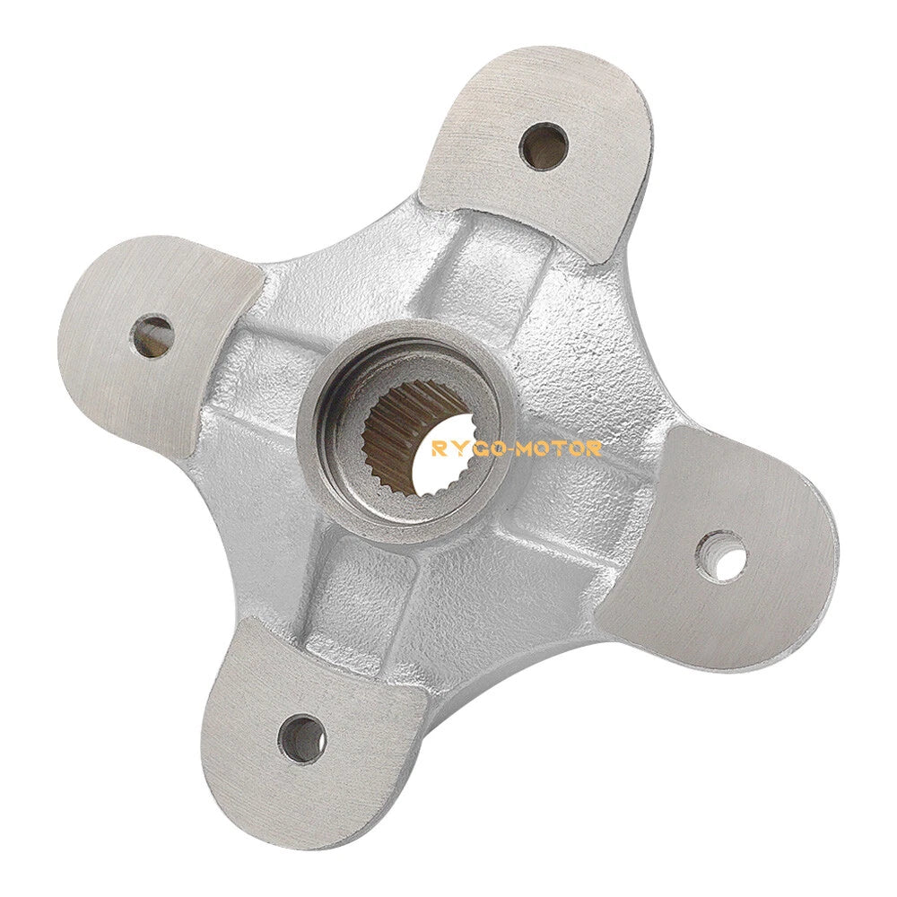 Rear Wheel Hub & Bearing & Brake Rotor for Polaris Sportsman 550 850 1000