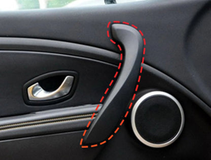 Inner Door Handle Cover for Renault Megane (2008-2016) Front Left Black