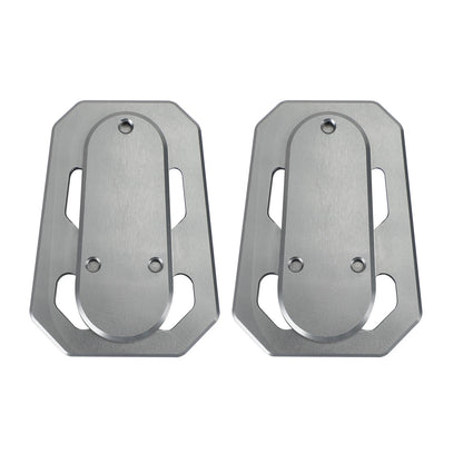 Enlarge Foot Pegs 2 x Silver for Triumph Scrambler Tiger (2017-2023)