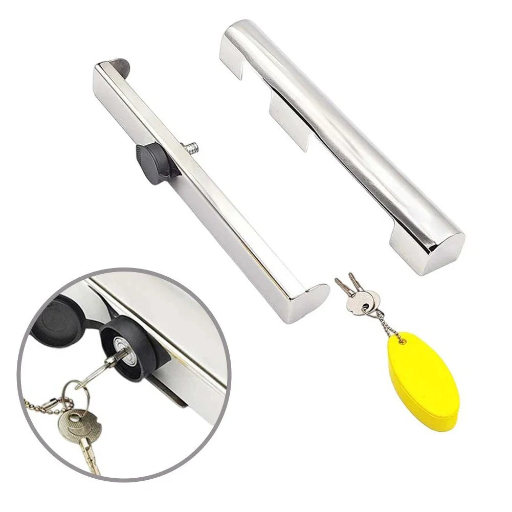 Heavy Duty Outboard Motor Lock Stainless Steel for Marine Engines