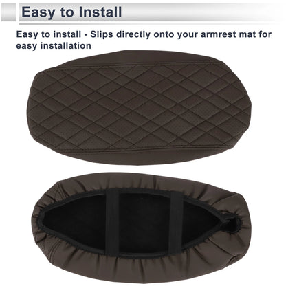 Center Console Cover for BMW X3 Deep Brown (2011-2017)