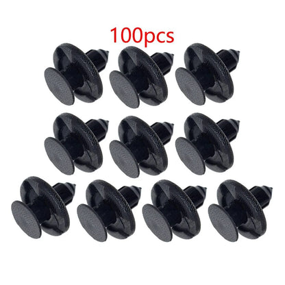 100pcs Bumper Mounting Clips for Nissan Infiniti (Fits Various Models)