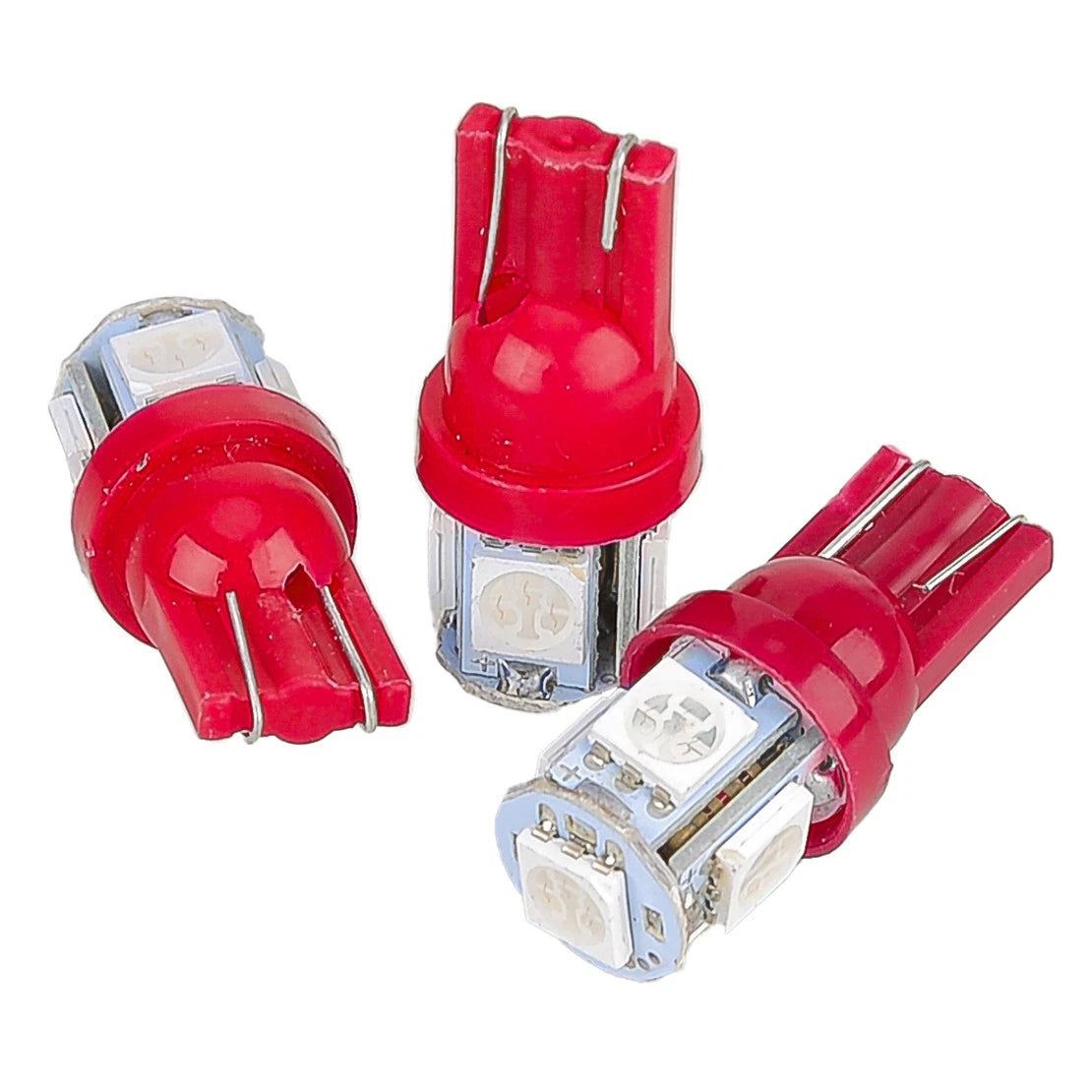 5 x Red LED Instrument Cluster Light Bulbs for Ford Bronco, F150, F350