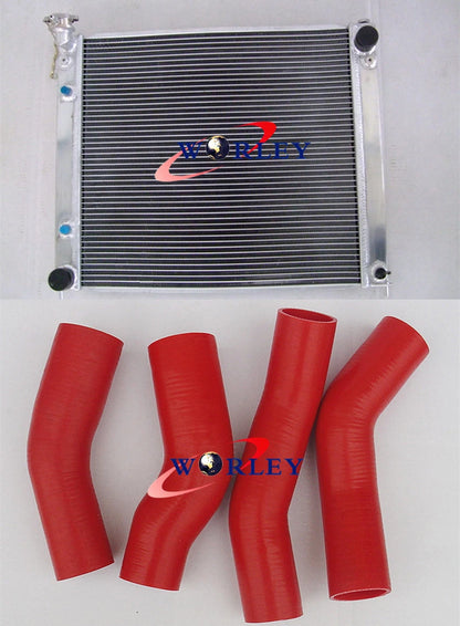 Aluminum Radiator & Hose for Nissan Fairlady 300ZX Z32 Twin Turbo (1984-1996)