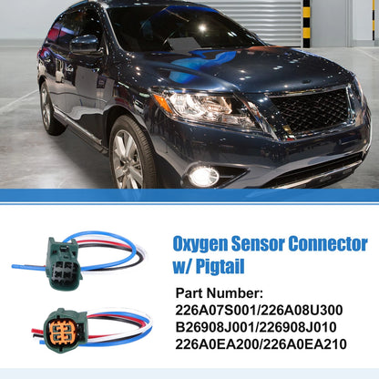 O2 Oxygen Sensor Set with Terminals for Nissan Subaru