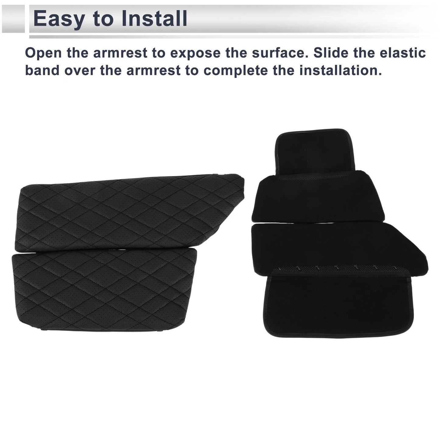 Car Center Console Cover for BMW 5 Series (2011-2017) - Black Storage Bag