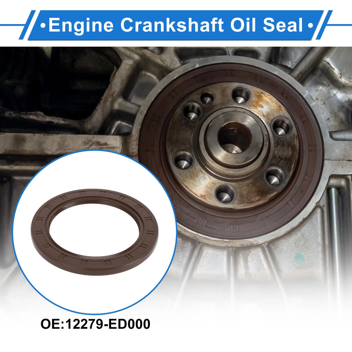 Rear Crankshaft Oil Seal for Nissan Juke, Versa (2011-2017)