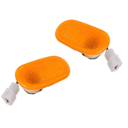 Side Maker Light Lamp Pair Fits Mitsubishi Lancer E-Car Sedan CE2 1992-96 D06