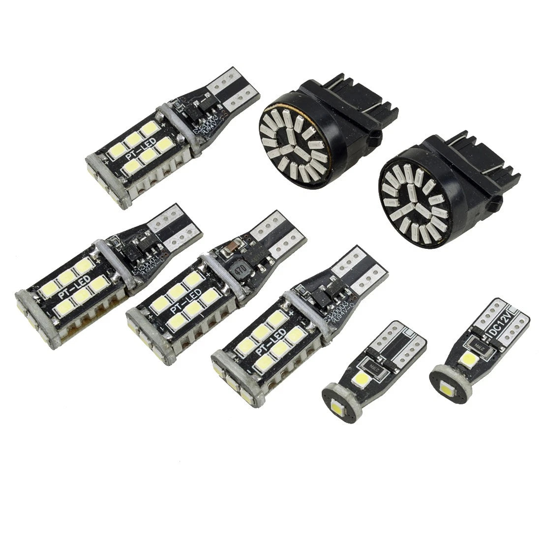 8x LED Bulbs for License Plate, Reverse & Brake Lights - Universal