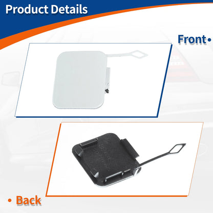 Rear Tow Hook Cover for BMW 525i 528i 530i 540i White