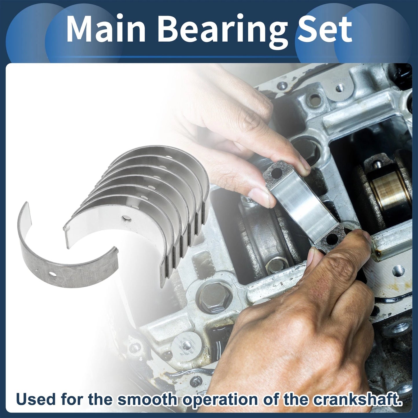 Main Bearing Set for Chevrolet Captiva (2008-2011)