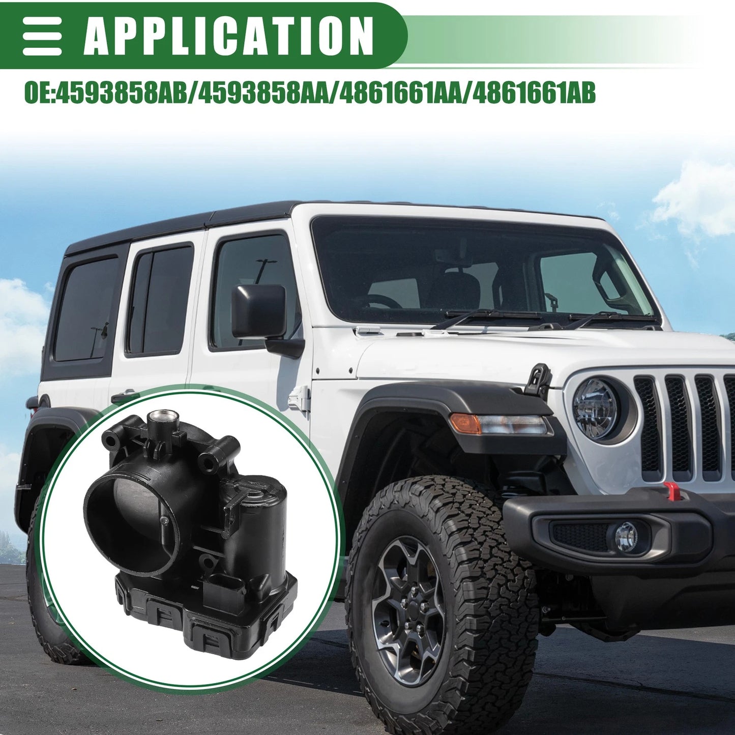 Electronic Throttle Body Assembly for Jeep Wrangler (2011-2018)