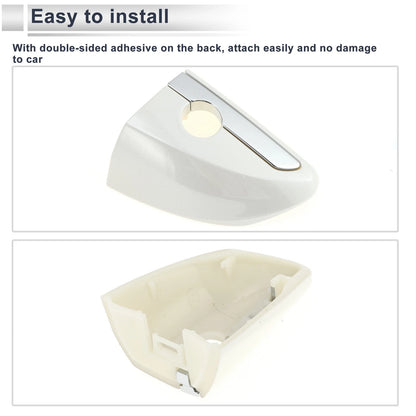 Front Left Door Handle Lock Cylinder Covers for Toyota Corolla (2014-2018)