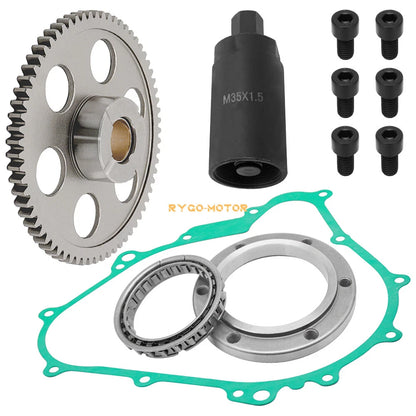 Starter Clutch Bearing Gear Flywheel Puller for Yamaha Grizzly