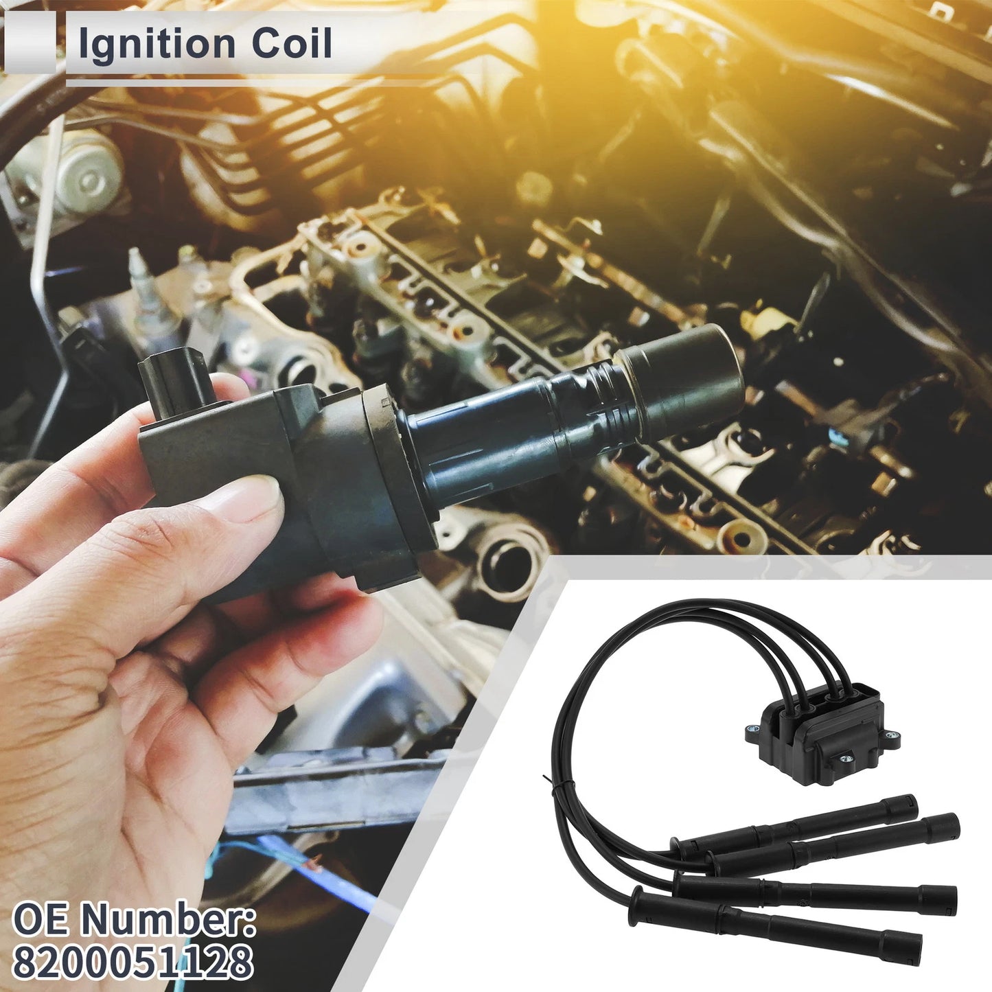 Ignition Coil Pack for Renault Kangoo (2001-2007)