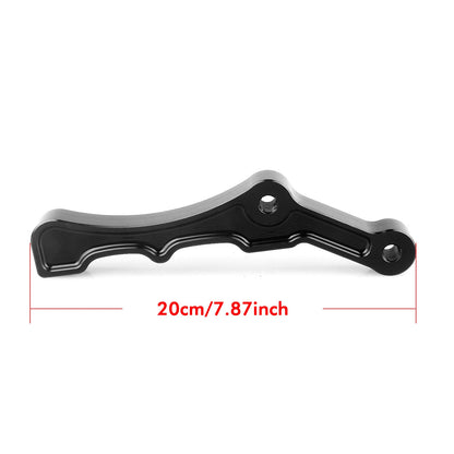1x Black Front Brake Caliper Bracket Kit for Harley Davidson