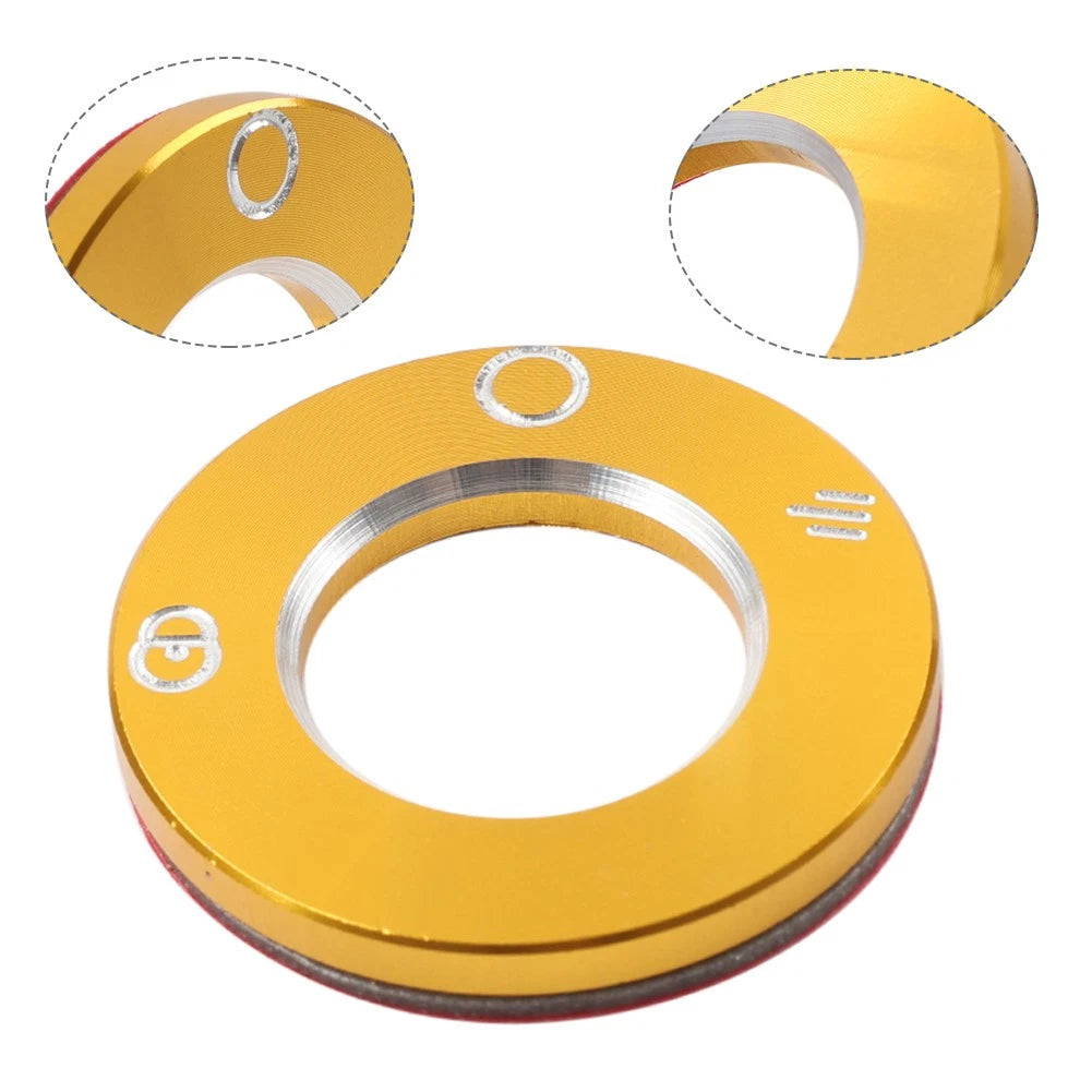 Ignition Switch Lock Trim Ring Cover Gold for Vespa LX LXV S ET4 GTS GTV (2005-2023)