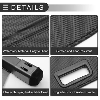 Retractable Cargo Cover for Toyota RAV4 Boot Parcel Shelf Black 2019-2023