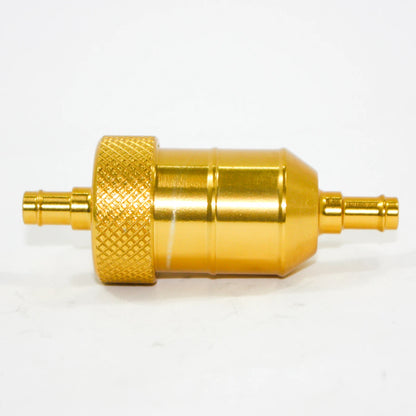 Inline Fuel Filter Cleaner for GOLD Racing Performance Quad Dirt Bike ATV
