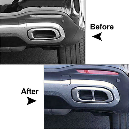 Exhaust Muffler Pipe Cover Trim for Benz GLC GLE GLS X253 W167 (2020)