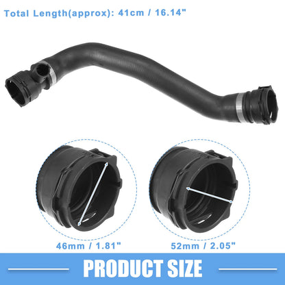 Lower Radiator Coolant Hose for BMW 525i Base 2.5L L6 (2001-2007)