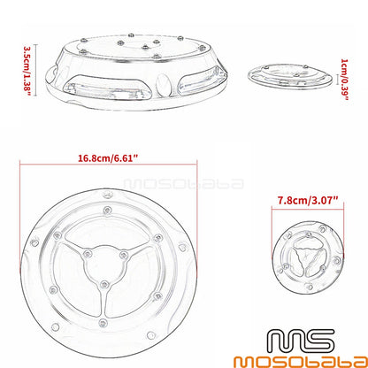 Derby Timing Timer Cover for Harley Sportster Iron XL 883 1200 (1986-2017)