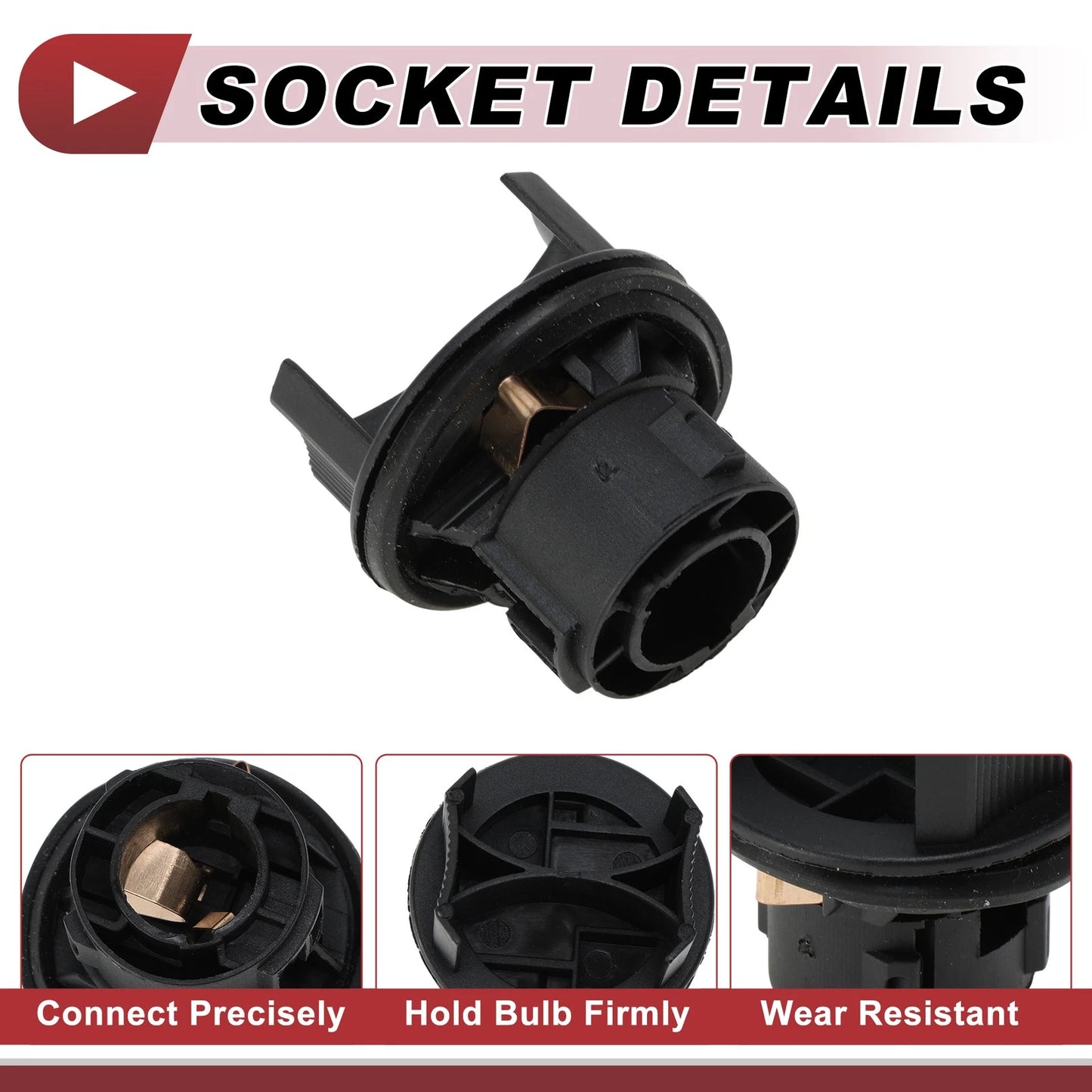 Indicator Light Socket for Ford C-Max, Focus Mk2, Fiesta Mk5 (2006-2013)