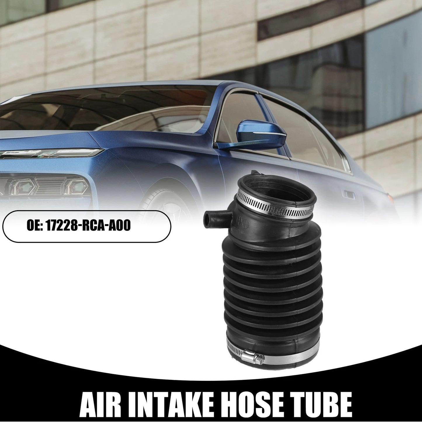 Air Cleaner Intake Hose Tube with Clamps for Acura TL (2004 - 2006)