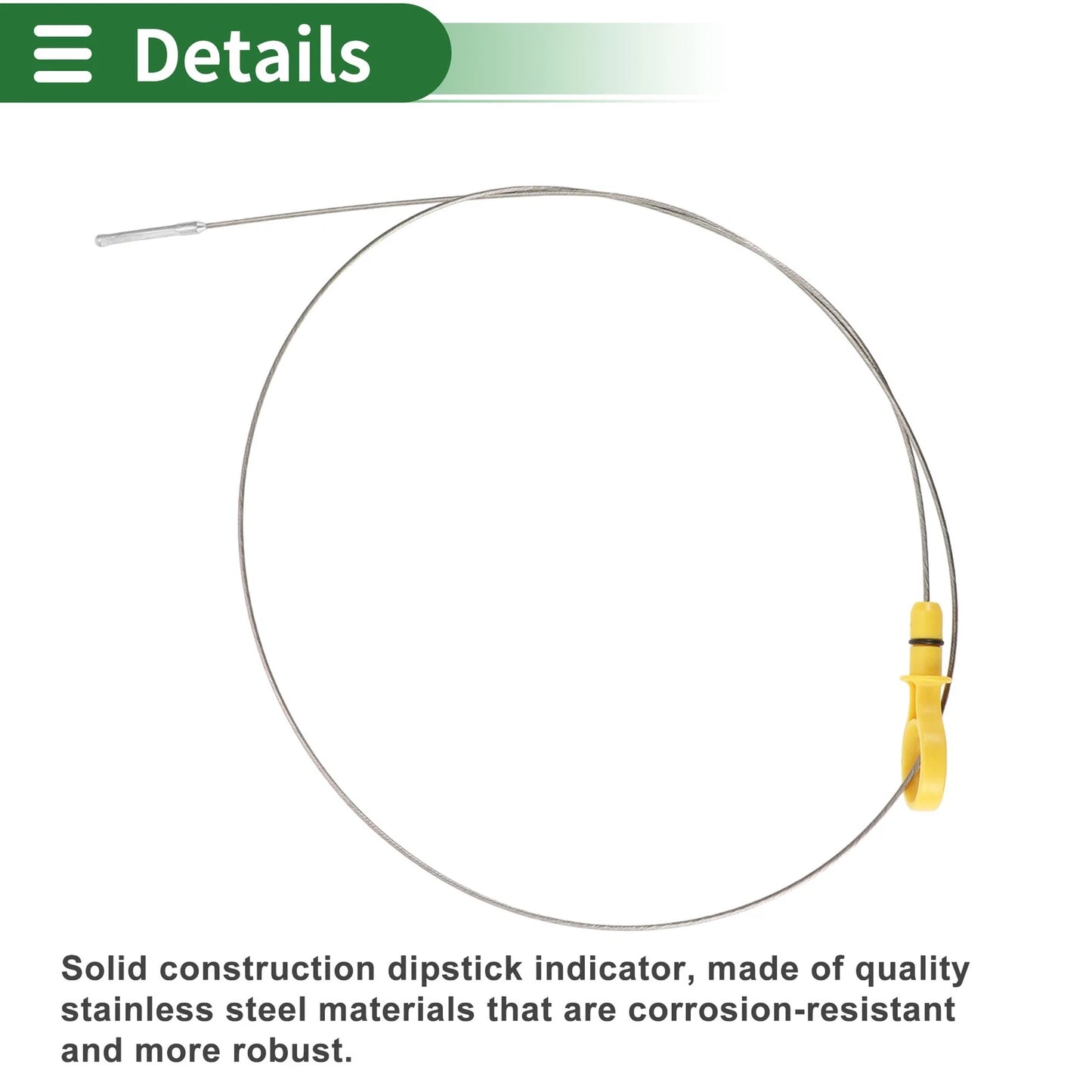 Engine Oil Dipstick for Ford F-250 Super Duty 8Cyl 6.7L Diesel (2011-2016)