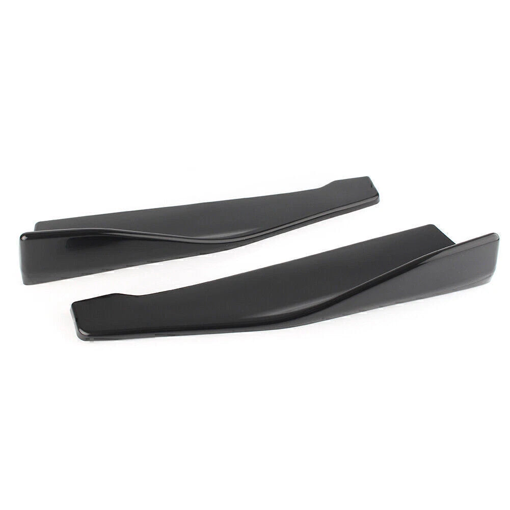 35cm ABS Bumper Spoiler Under Skirt Rocker Wings for Car SUV AUTO